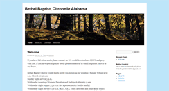 Desktop Screenshot of bethelbaptistal.com